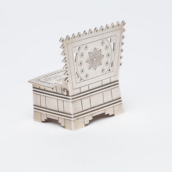 Russian silver salt-cellar — image 2