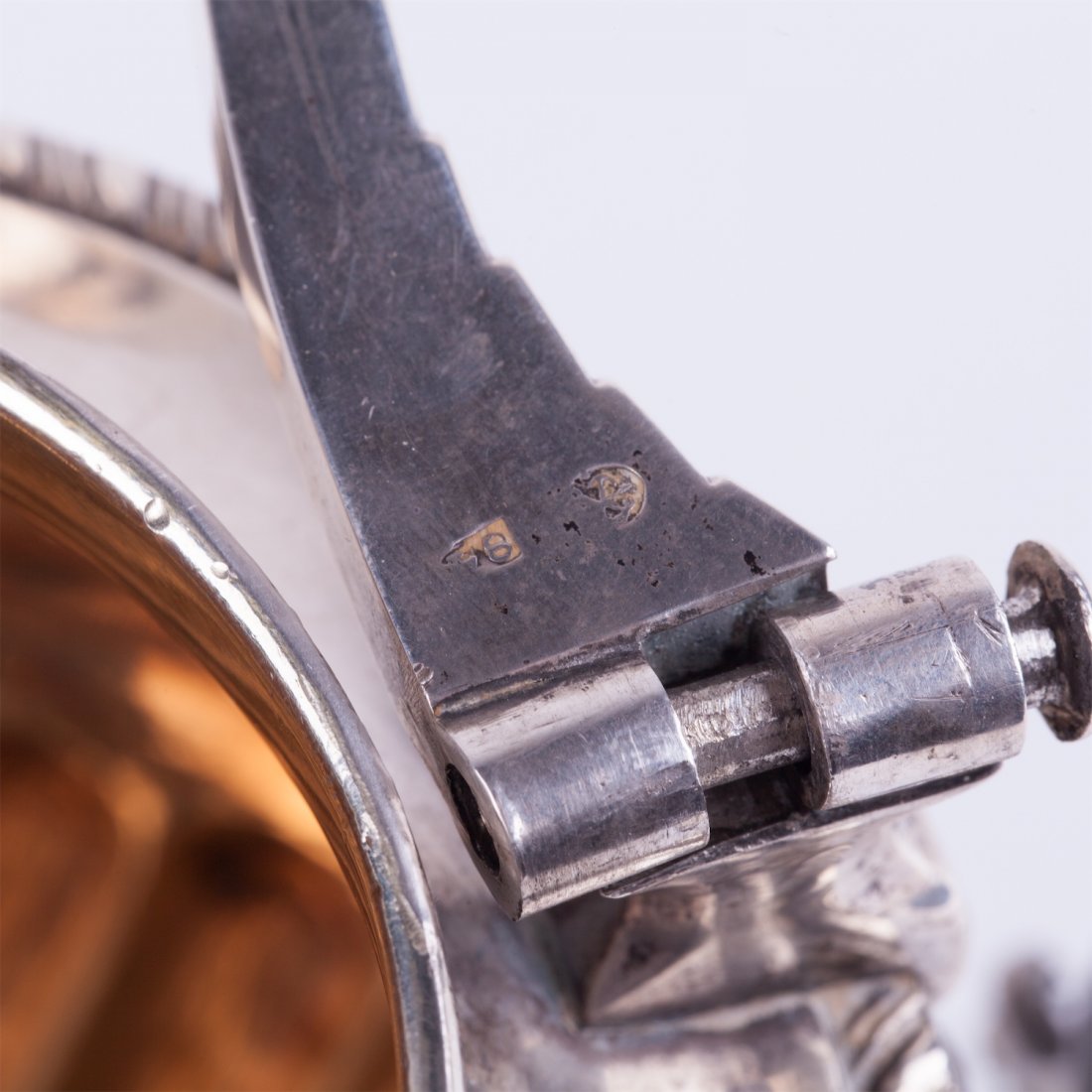 Russian silver tea kettle. — image 7