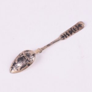 Silver spoon. Moscow, 1838y. — image 1