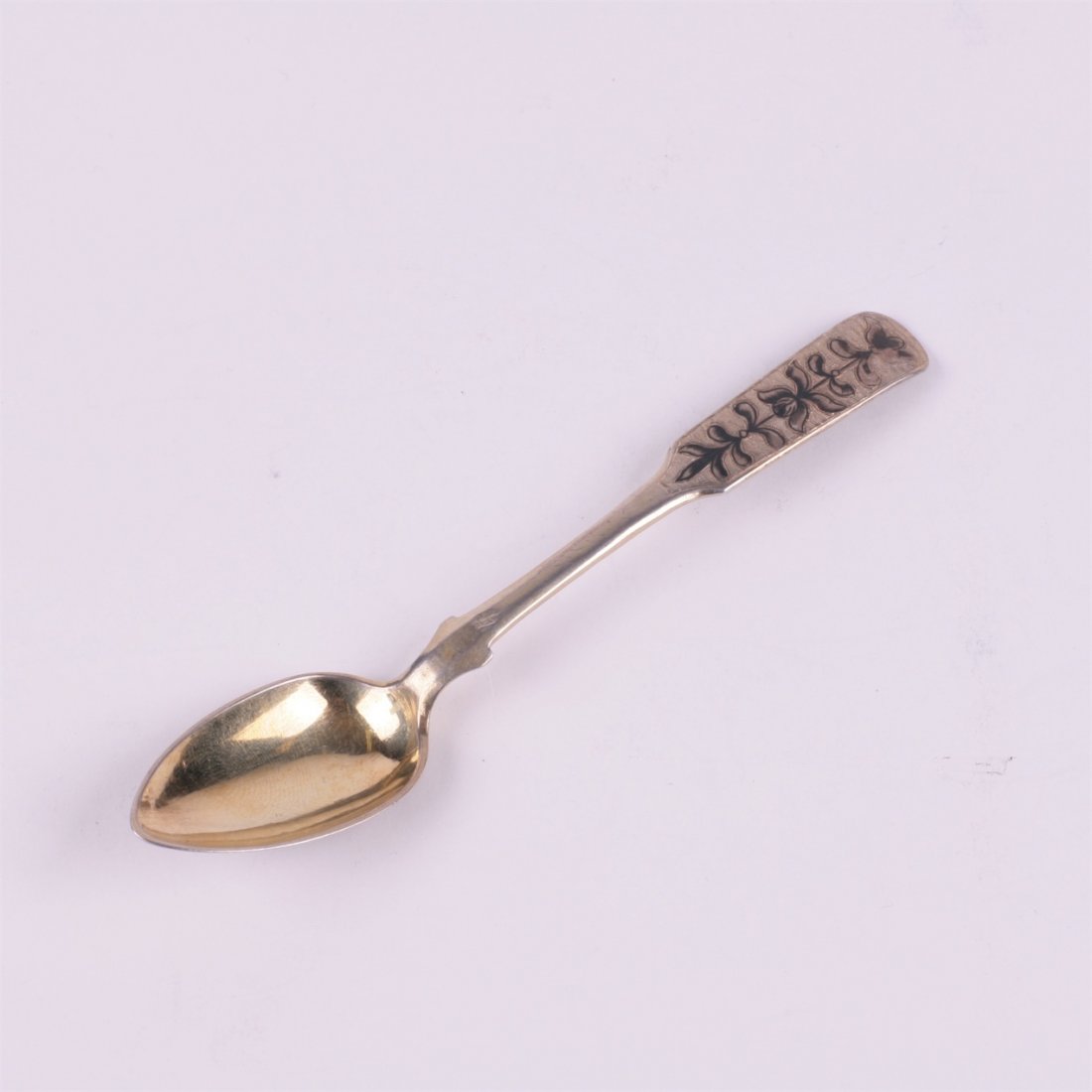 Silver spoon. Moscow, 1838y. — image 2