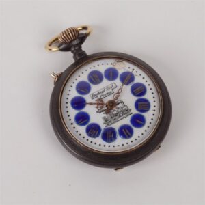 Pocket watch Roskopf Syst. Prima with enamel dial. — image 1