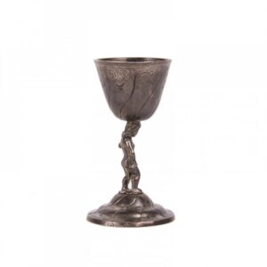 Rare 18th century Estonian engraved silver goblet — image 2