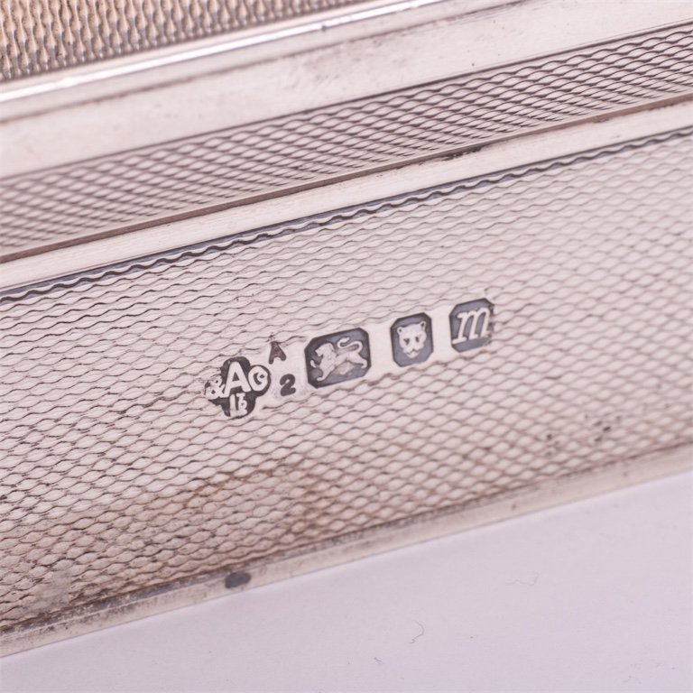 Silver desk set for notes. London. — image 4