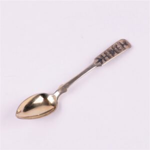 Silver spoon. Moscow, 1838y. — image 2