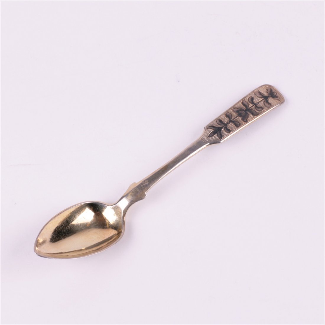 Silver spoon. Moscow, 1838y. — image 2