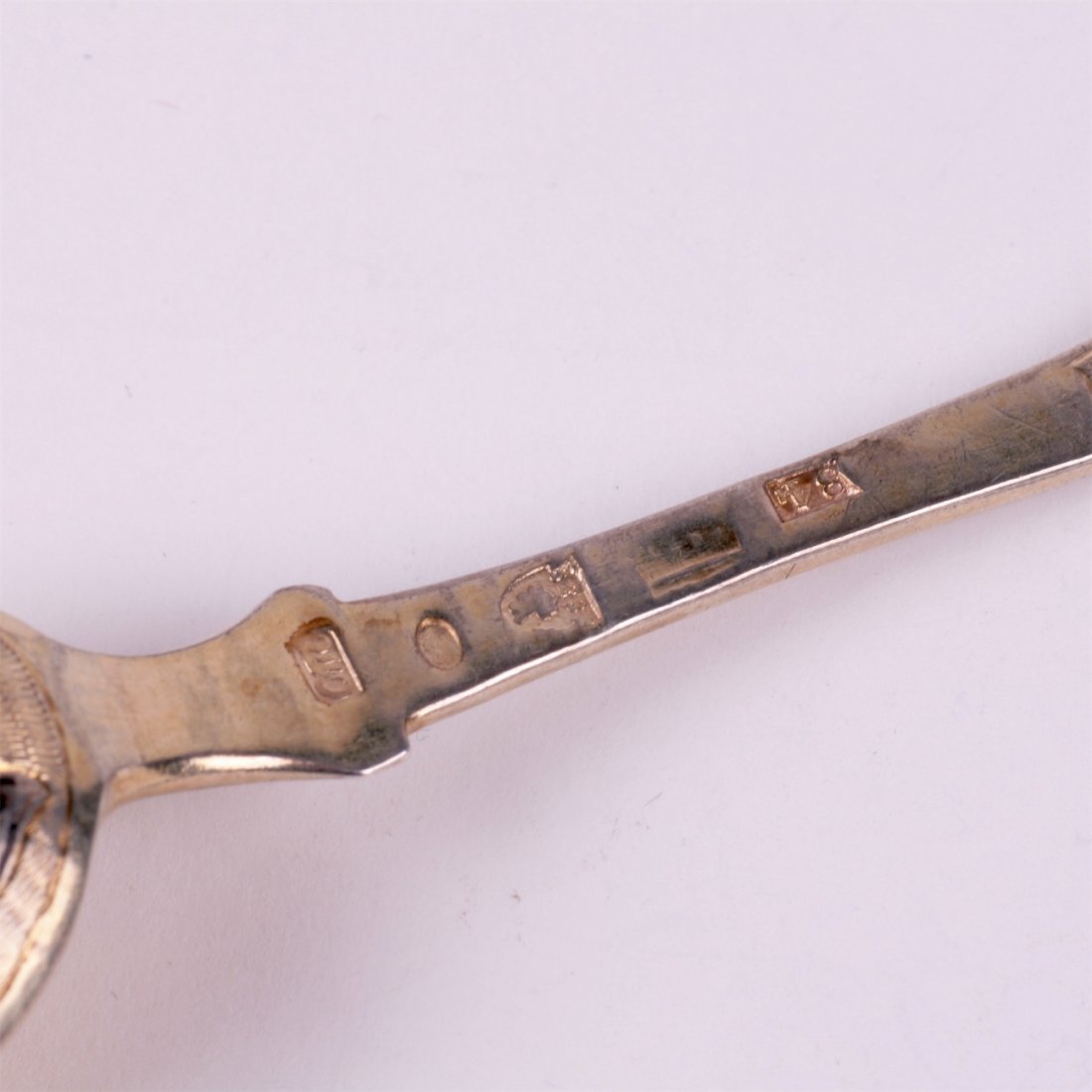 Silver spoon. Moscow, 1838y. — image 3