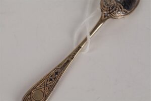 Tea spoon. Workshop of I.P. Khlebnikov. — image 2