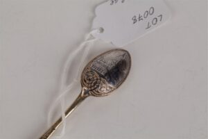 Tea spoon. Workshop of I.P. Khlebnikov. — image 3