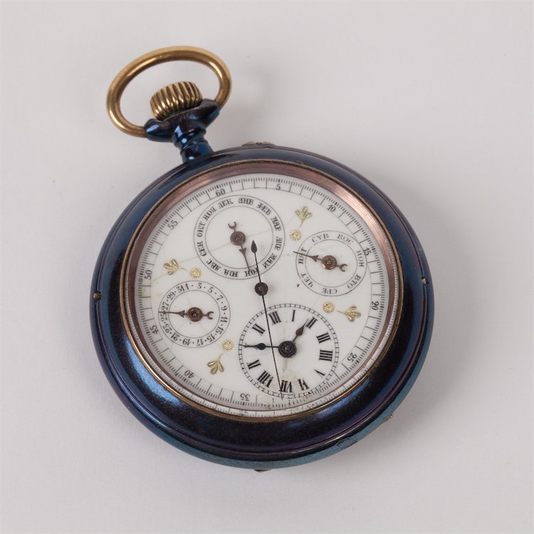 Pocket watch with full calender. — image 1