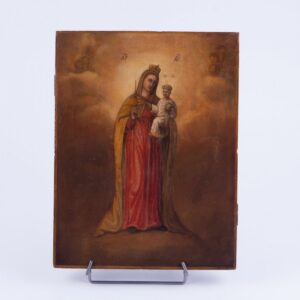 Rare Russian Icon of Mother of God "Blessed Sky" — image 4