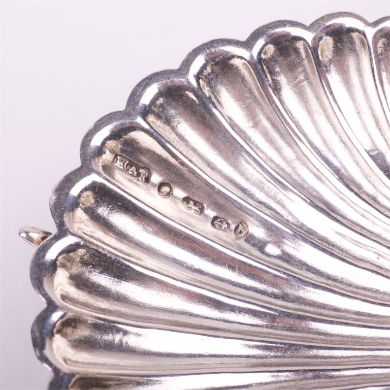 Silver 2 saltcellars. — image 5