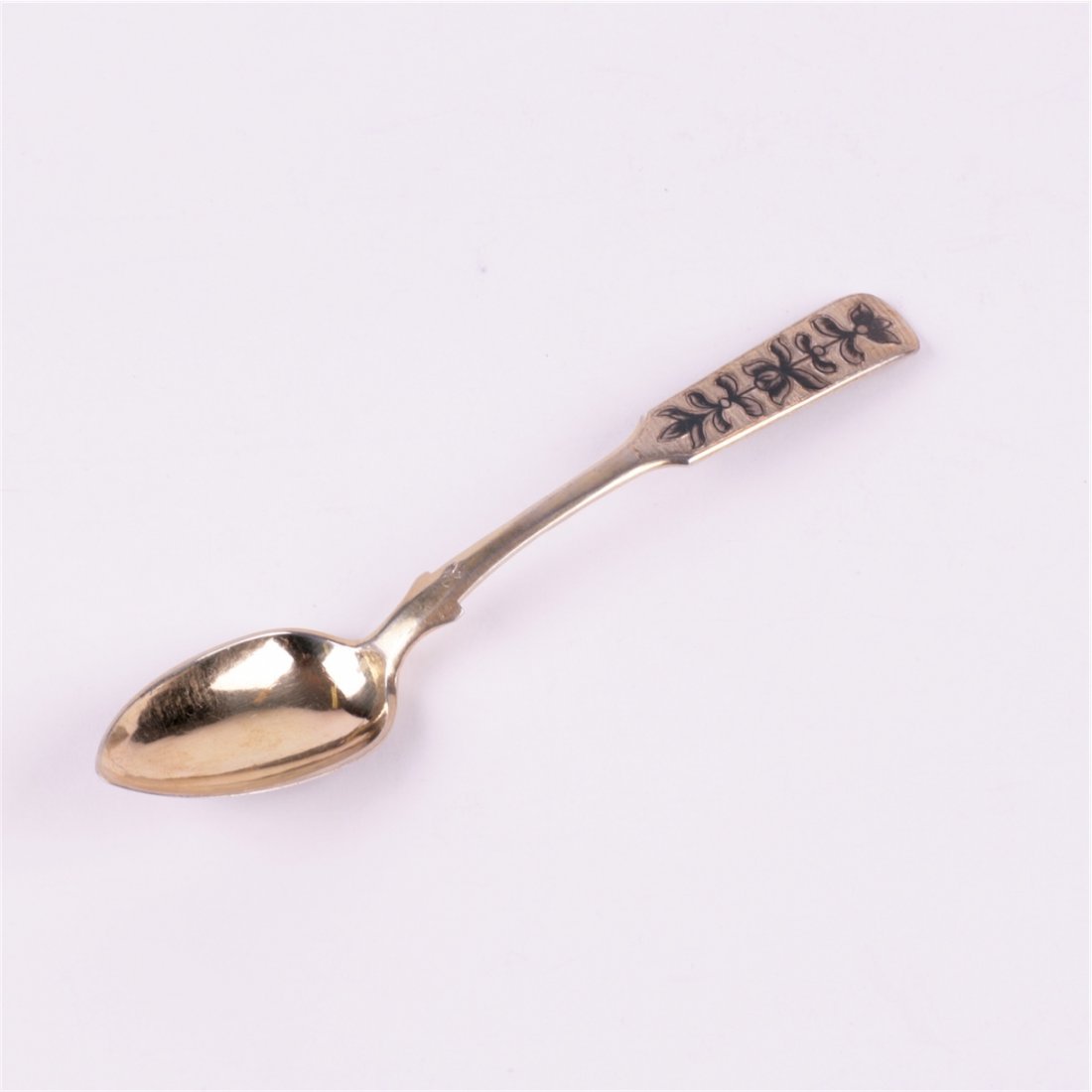 Silver spoon. Moscow, 1838y. — image 2