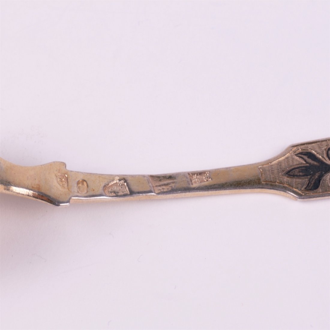 Silver spoon. Moscow, 1838y. — image 3