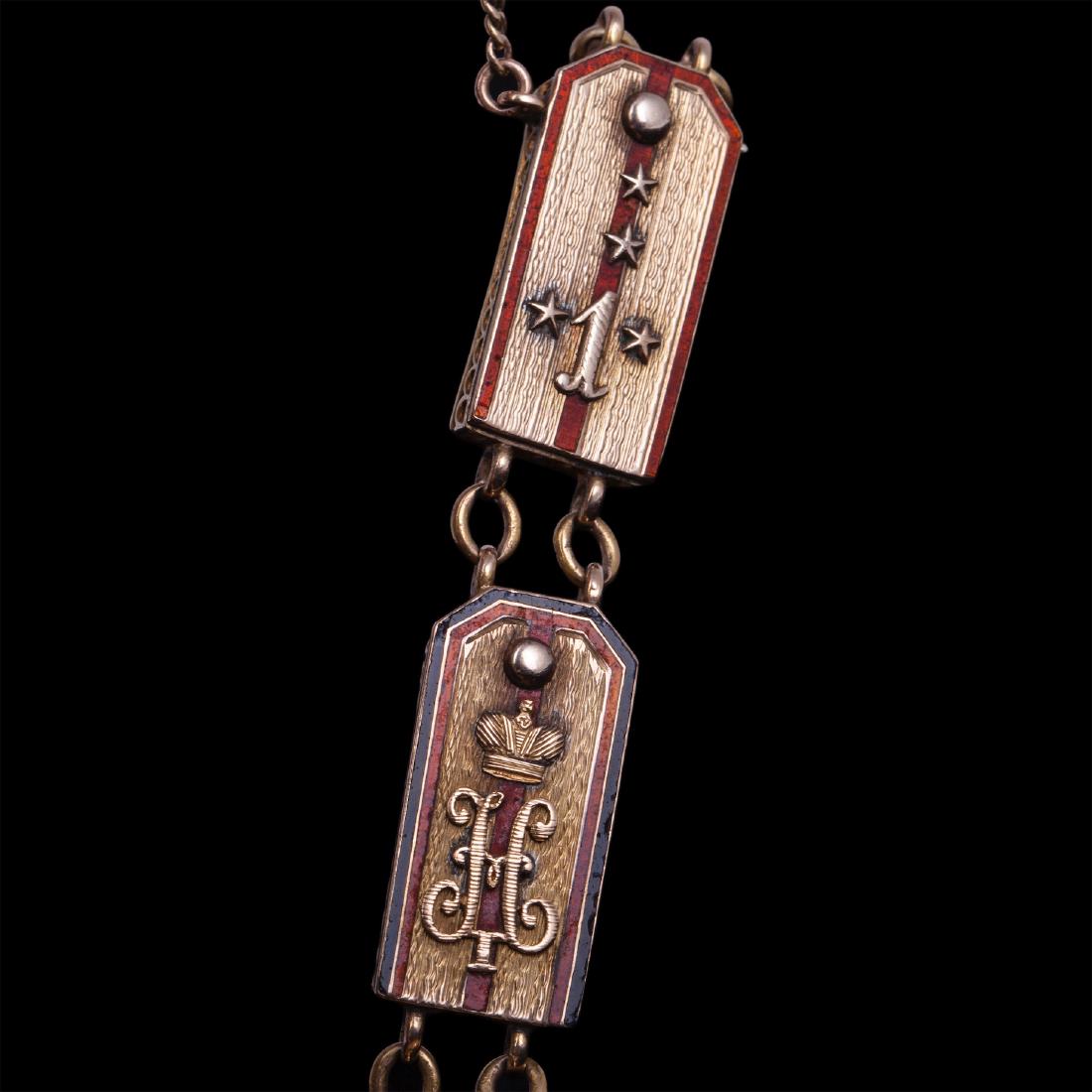 Faberge bracelet in the shape of epaulets — image 3