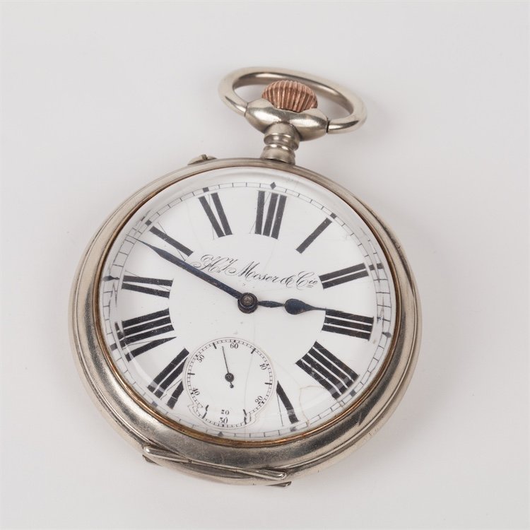 Huge pocket watch "Henry Moser". — image 1