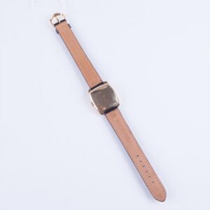 Jaeger Le Coultre rectangular automatic gold wristwatch — image 2