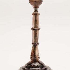 Pair of russian hardstone candelsticks — image 1