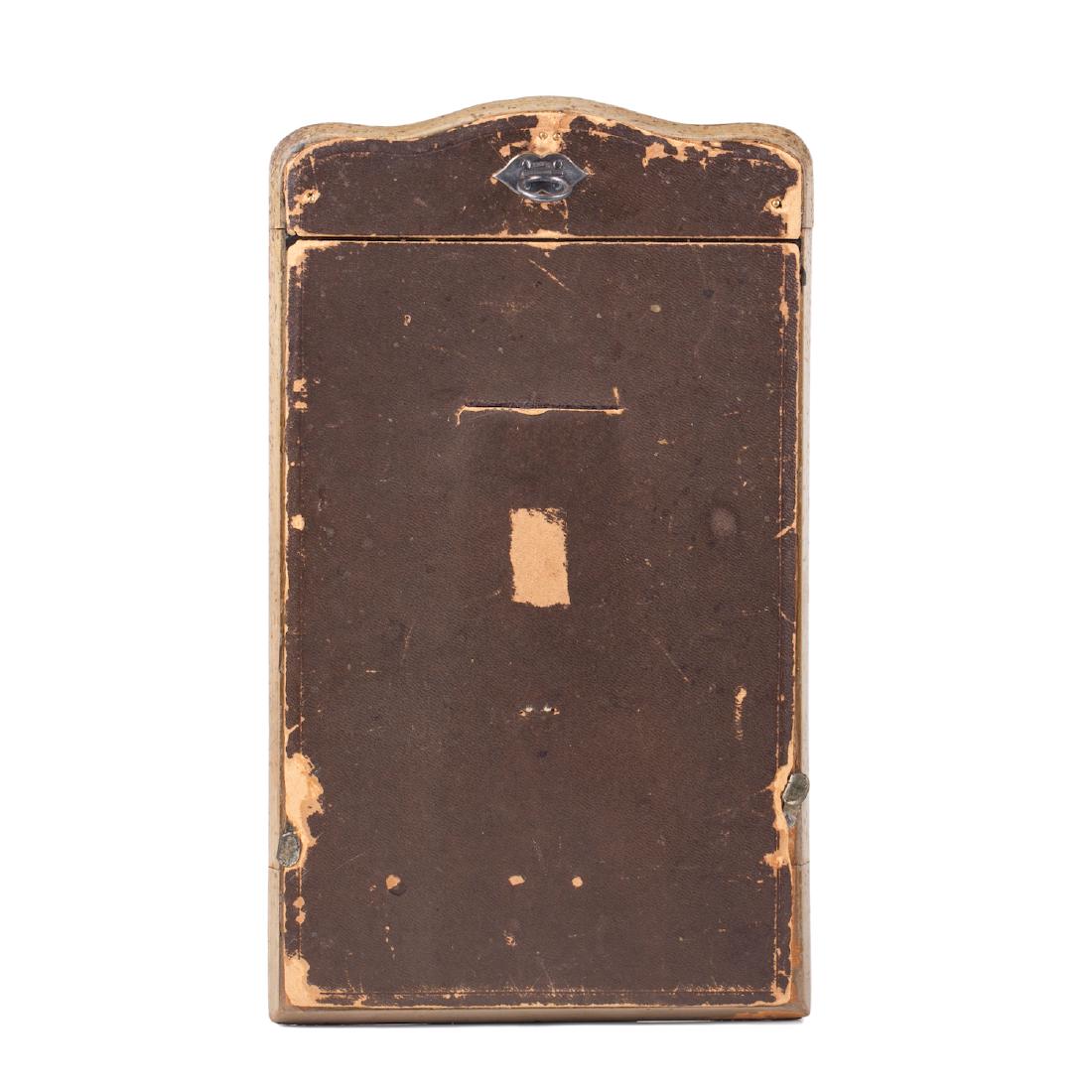 Russian Faberge wood and silver photo frame — image 3