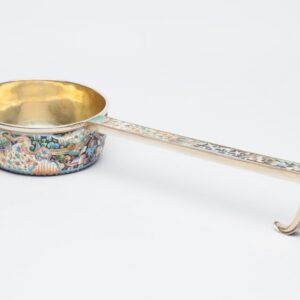 Russian enamel kovsh — image 1
