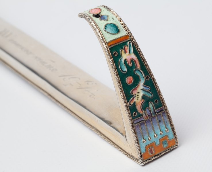 Russian enamel kovsh — image 2