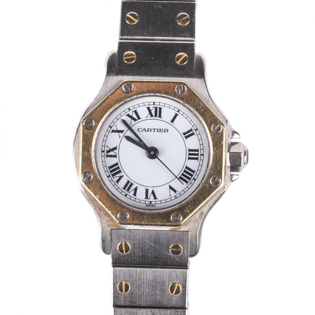 "Santos" Cartier women's wristwatch — image 1