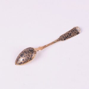 Silver spoon. Workshop of S.Sazikov (?). Moscow,1840y. — image 1