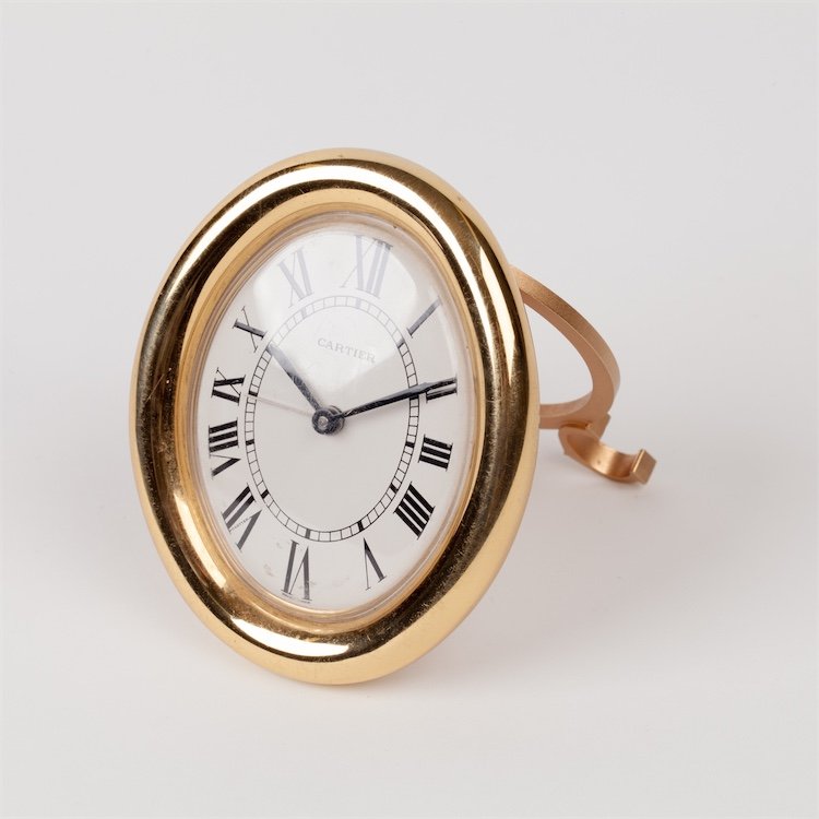 Desk clock "Cartier" with alarm. — image 1