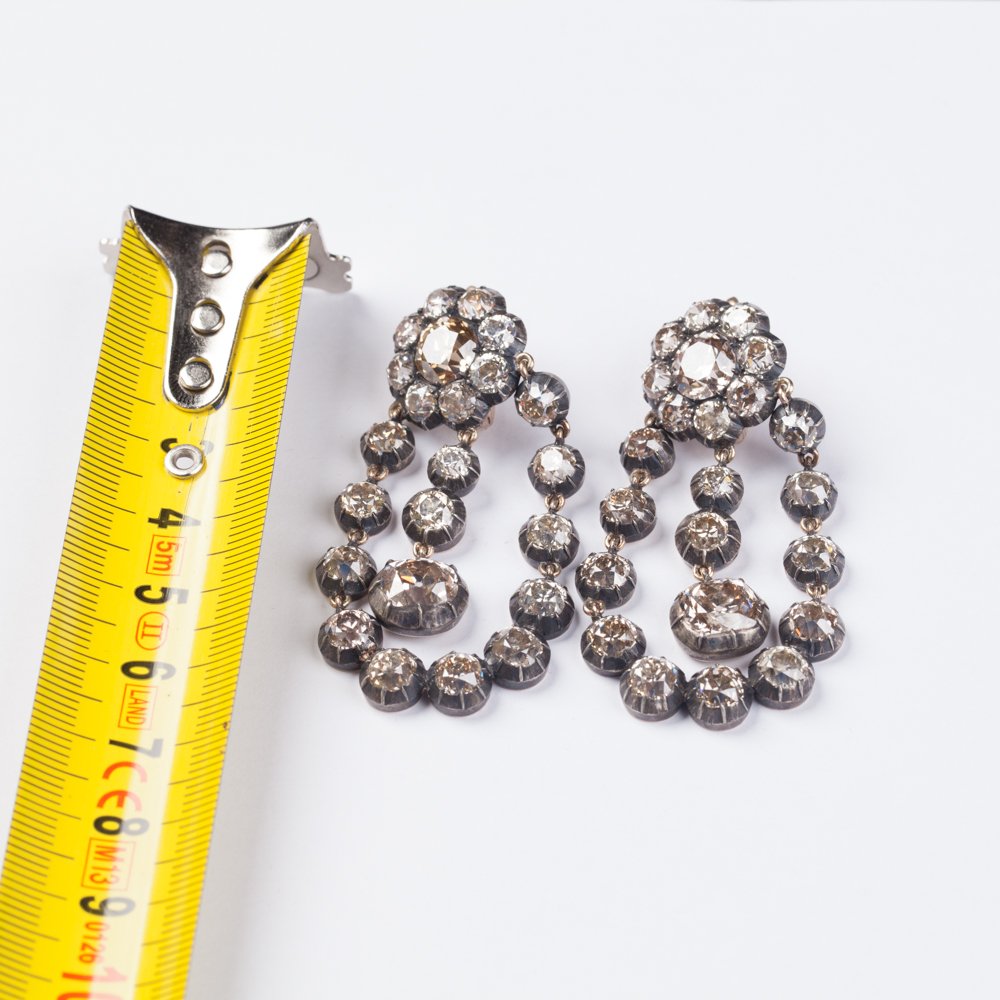 Earrings with diamonds. — image 5