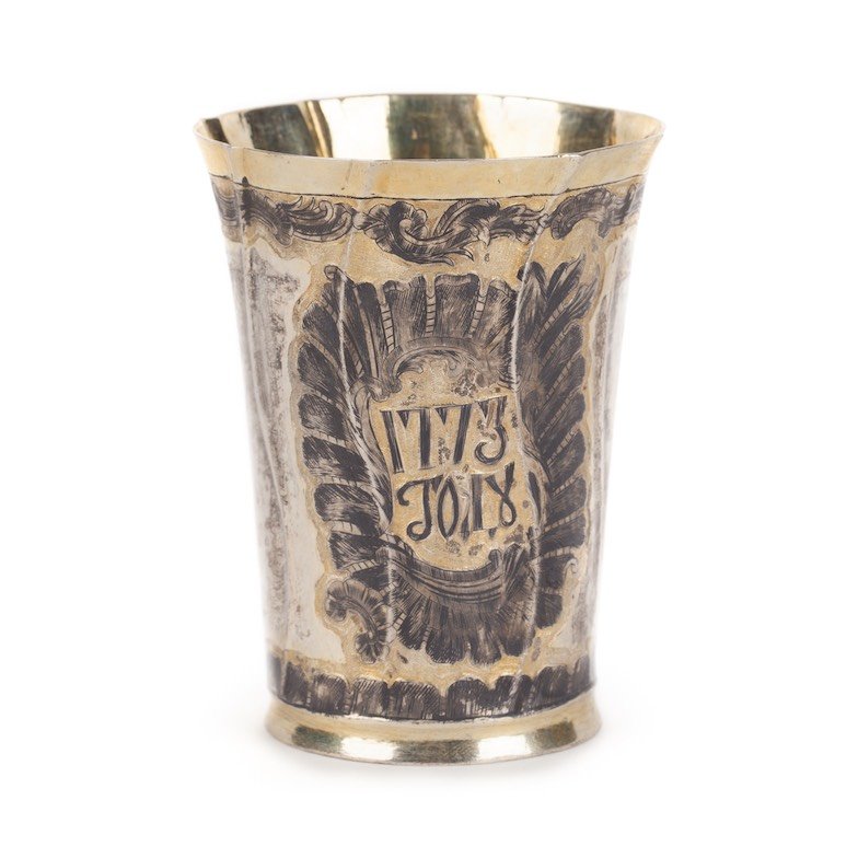 Extremely rare Russian Silver beaker. Tobolsk, 1773 yr. — image 1