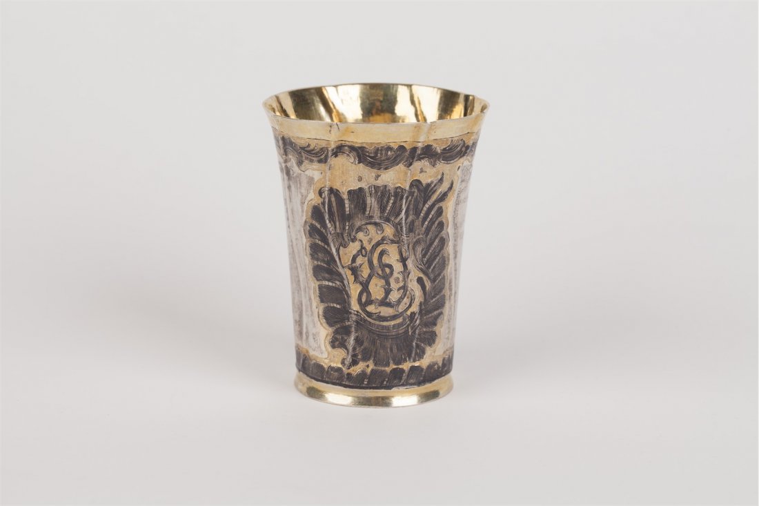 Extremely rare Russian Silver beaker. Tobolsk, 1773 yr. — image 2