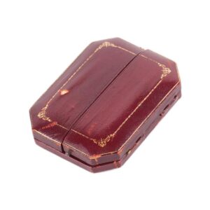 Faberge guilloche enamel photo frame in original box — image 7