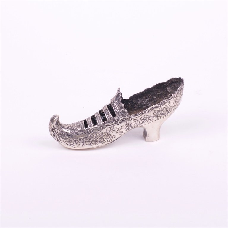 Silver decorative shoe. Silver, 800 proof. — image 1