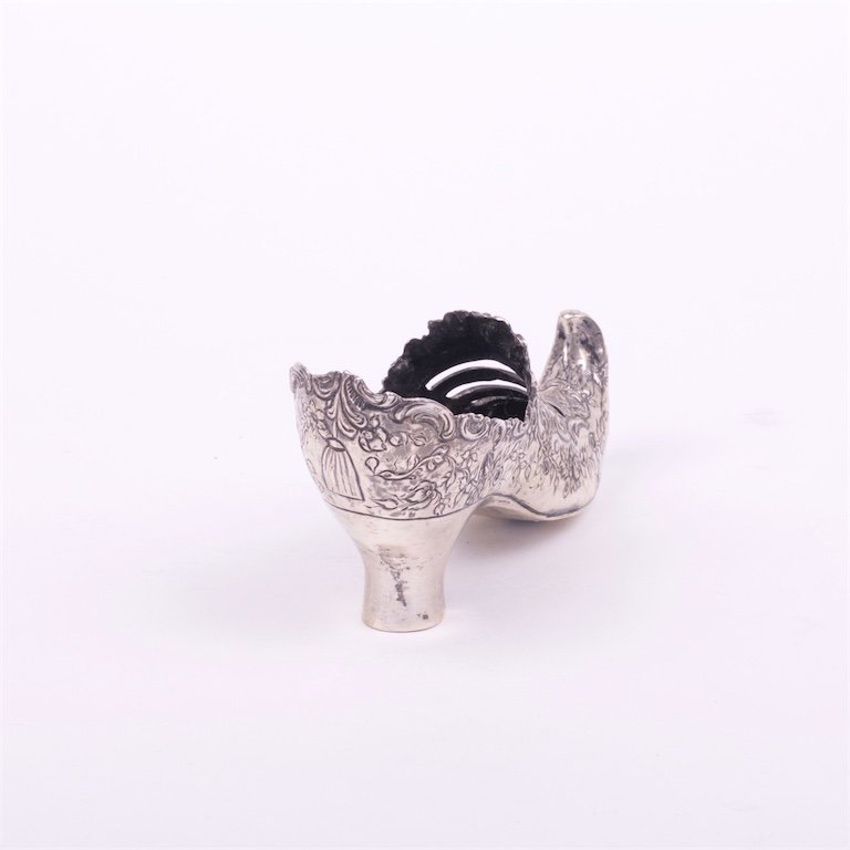Silver decorative shoe. Silver, 800 proof. — image 4