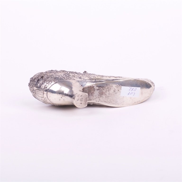 Silver decorative shoe. Silver, 800 proof. — image 5