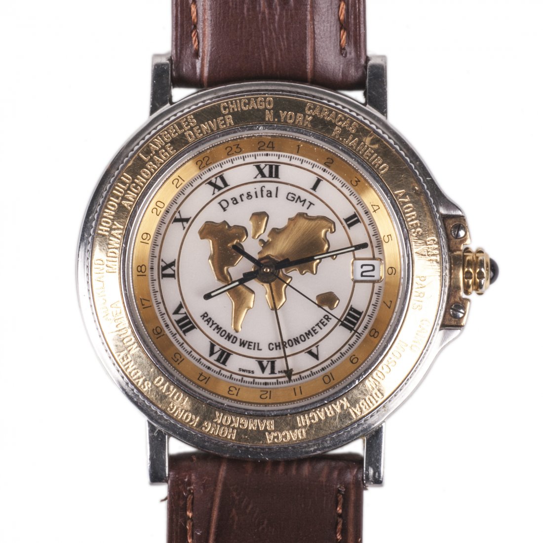 R.Weil Chronometer men's chronograph calendar — image 1