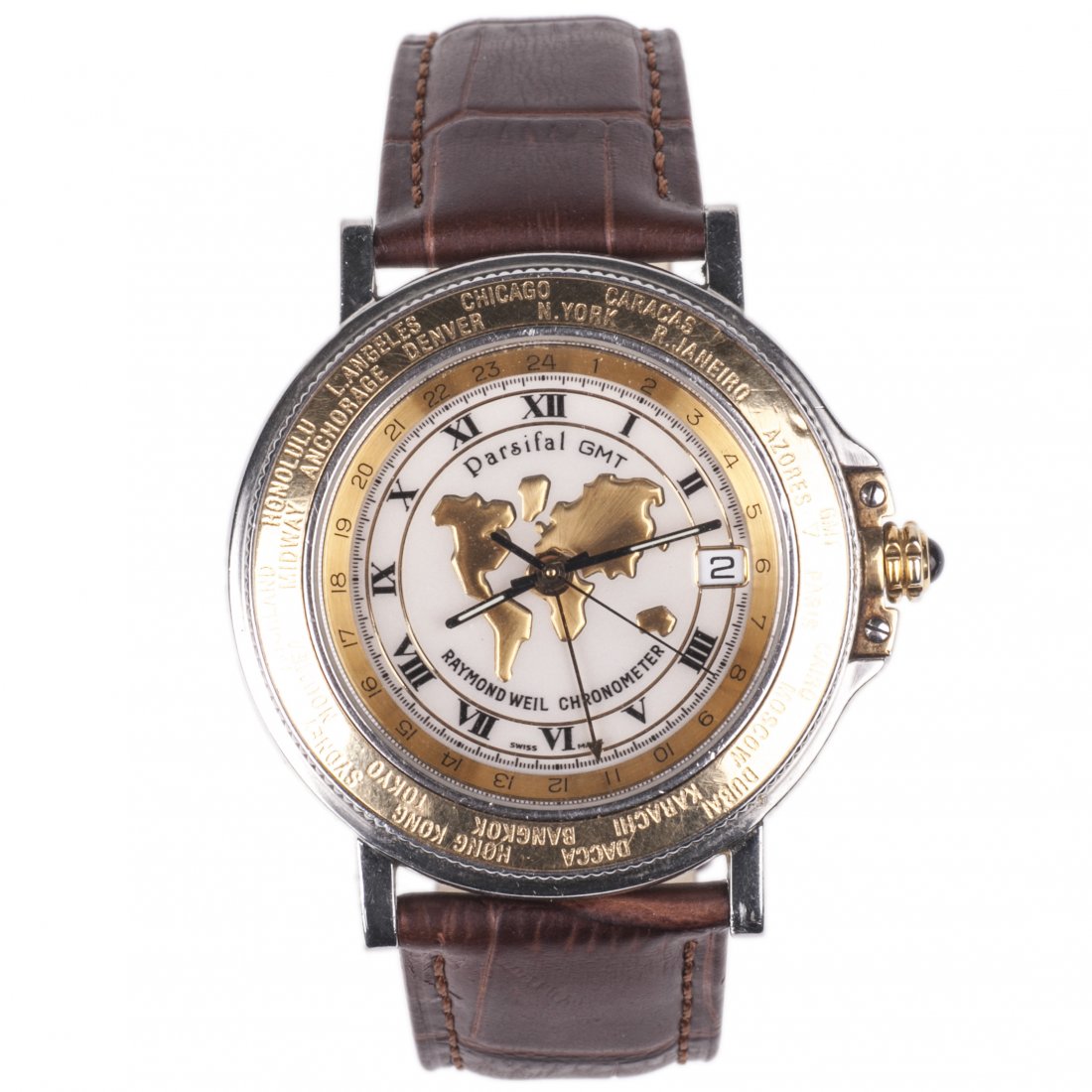 R.Weil Chronometer men's chronograph calendar — image 6