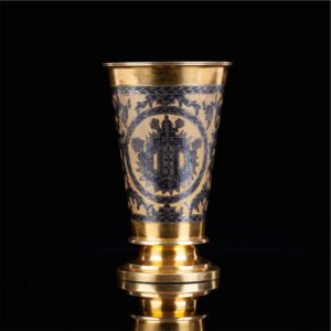Rare huge Silver Russian beaker. Moscow, 1828. — image 3