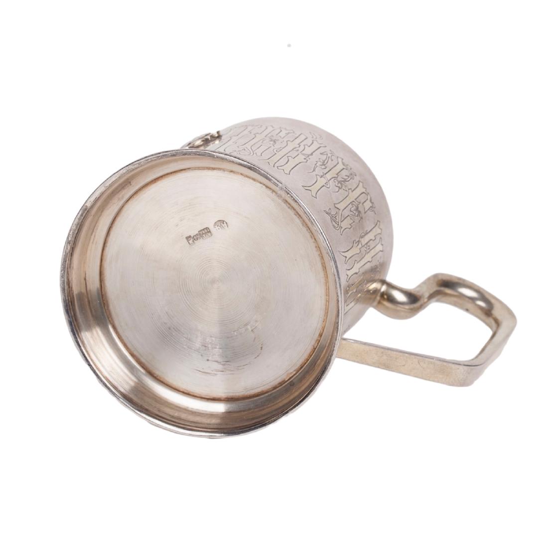 Russian silver tea glass holder — image 6