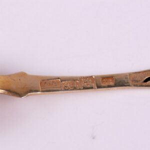 Silver spoon. Workshop of S.Sazikov (?). Moscow,1840y. — image 3