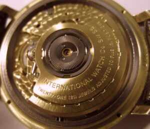 "IWC" men's wristwatch with calendar — image 8