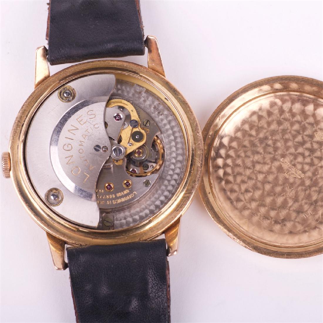 Longines 18K gold automaticl men's wristwatch — image 7