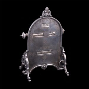 Rare engraved silver-gilt perpetual calendar. I. — image 1