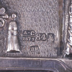 Russian style Icon of Ioann Merciful in silver-gilt — image 6