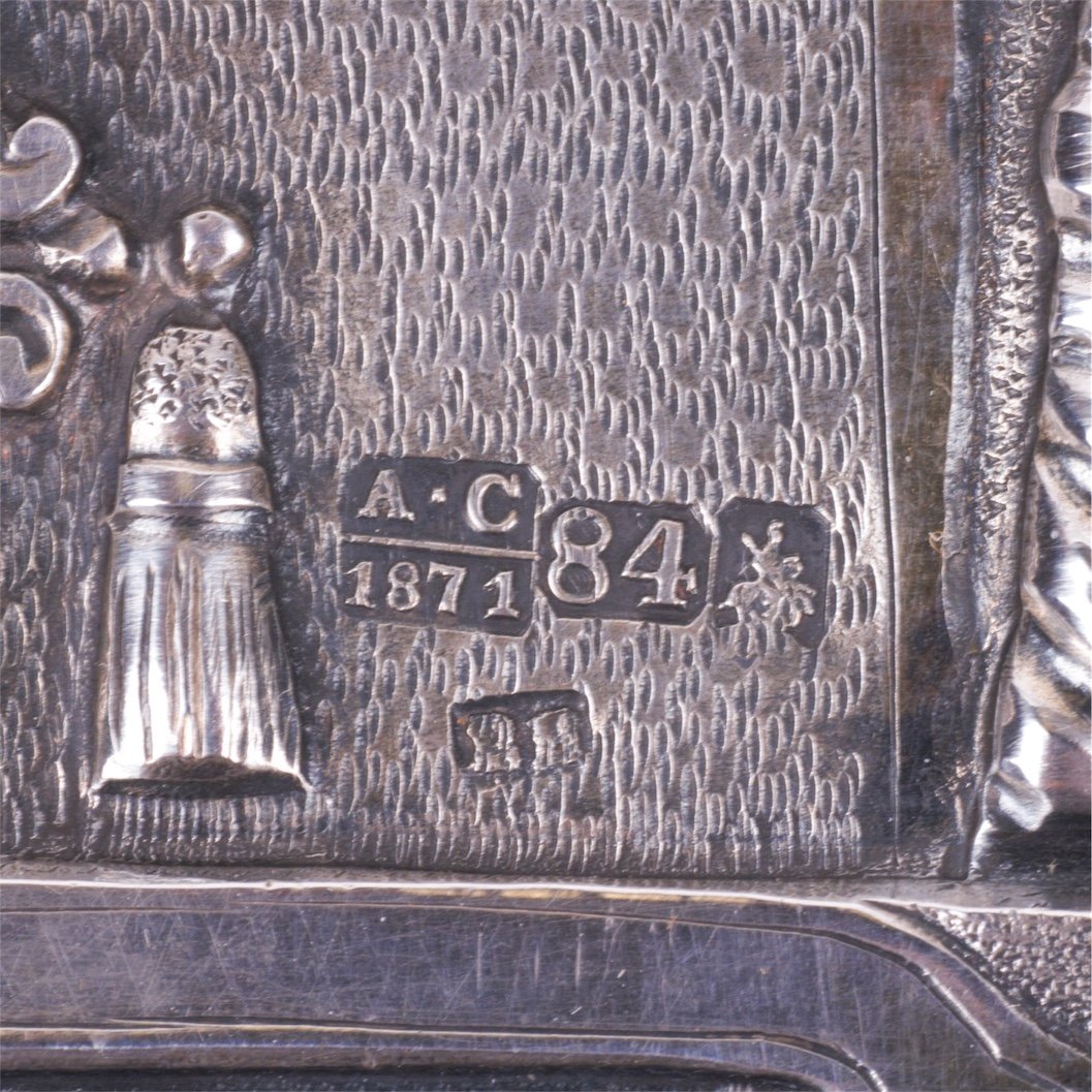 Russian style Icon of Ioann Merciful in silver-gilt — image 6