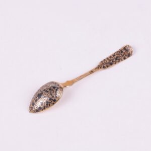 Silver spoon. Workshop of S.Sazikov (?). Moscow,1840y. — image 1