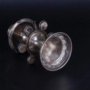 Unusual Russian silver liquor set — image 5