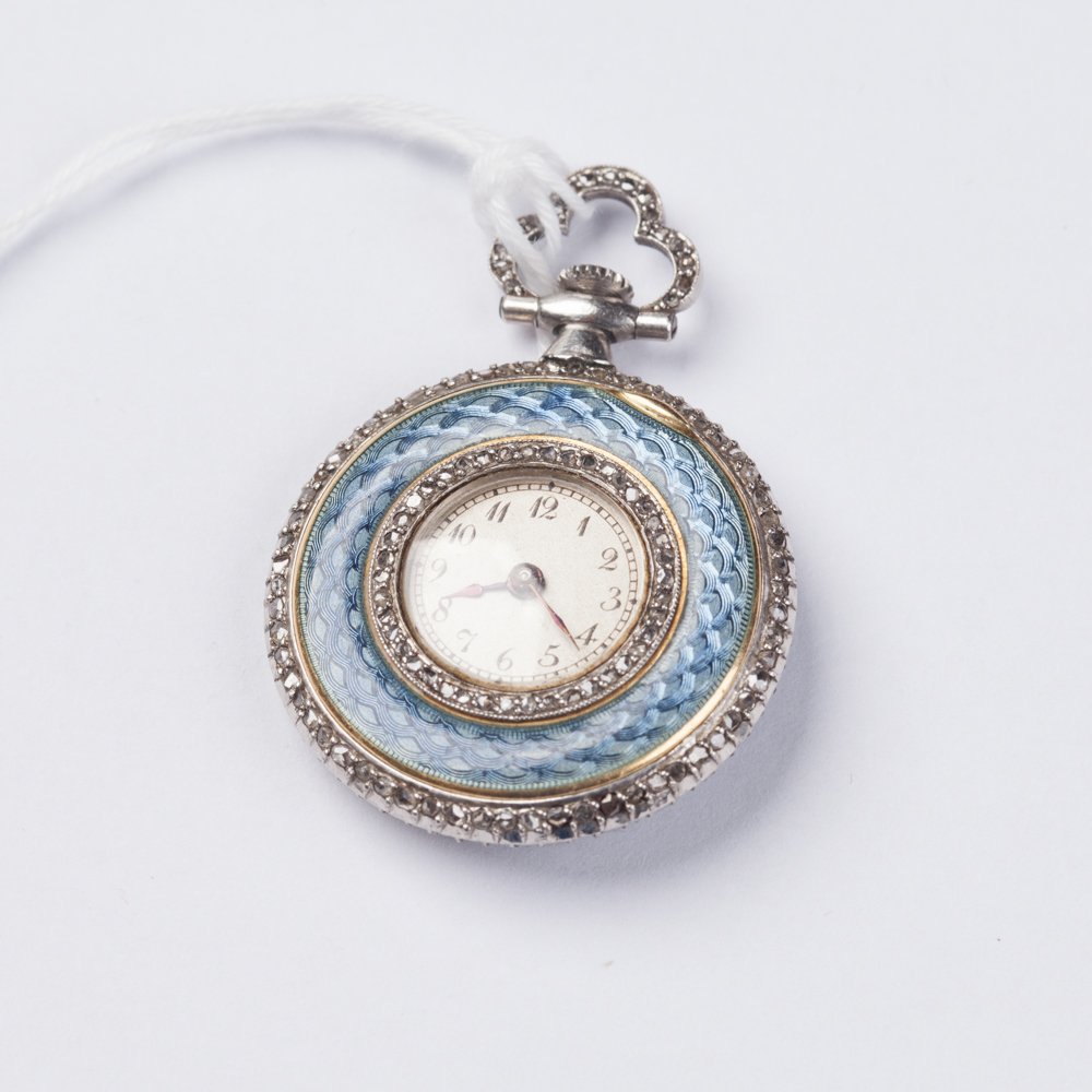 18K pocket gold watch. — image 1