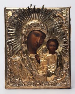 Russian Icon of Mother of God of Kazan — image 1
