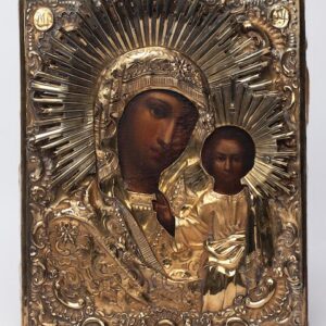 Russian Icon of Mother of God of Kazan — image 1