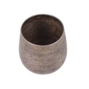 Russian presentational silver beaker — image 3